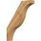 Ekena Millwork 6"W x 32"D x 40"H Funston Rough Sawn Knee Brace, Western Red Cedar BRC06X32X40FST00RWR - alternate 1